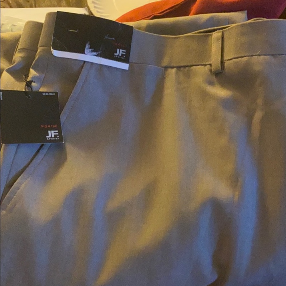 J. Ferrar tan trousers size 48x32